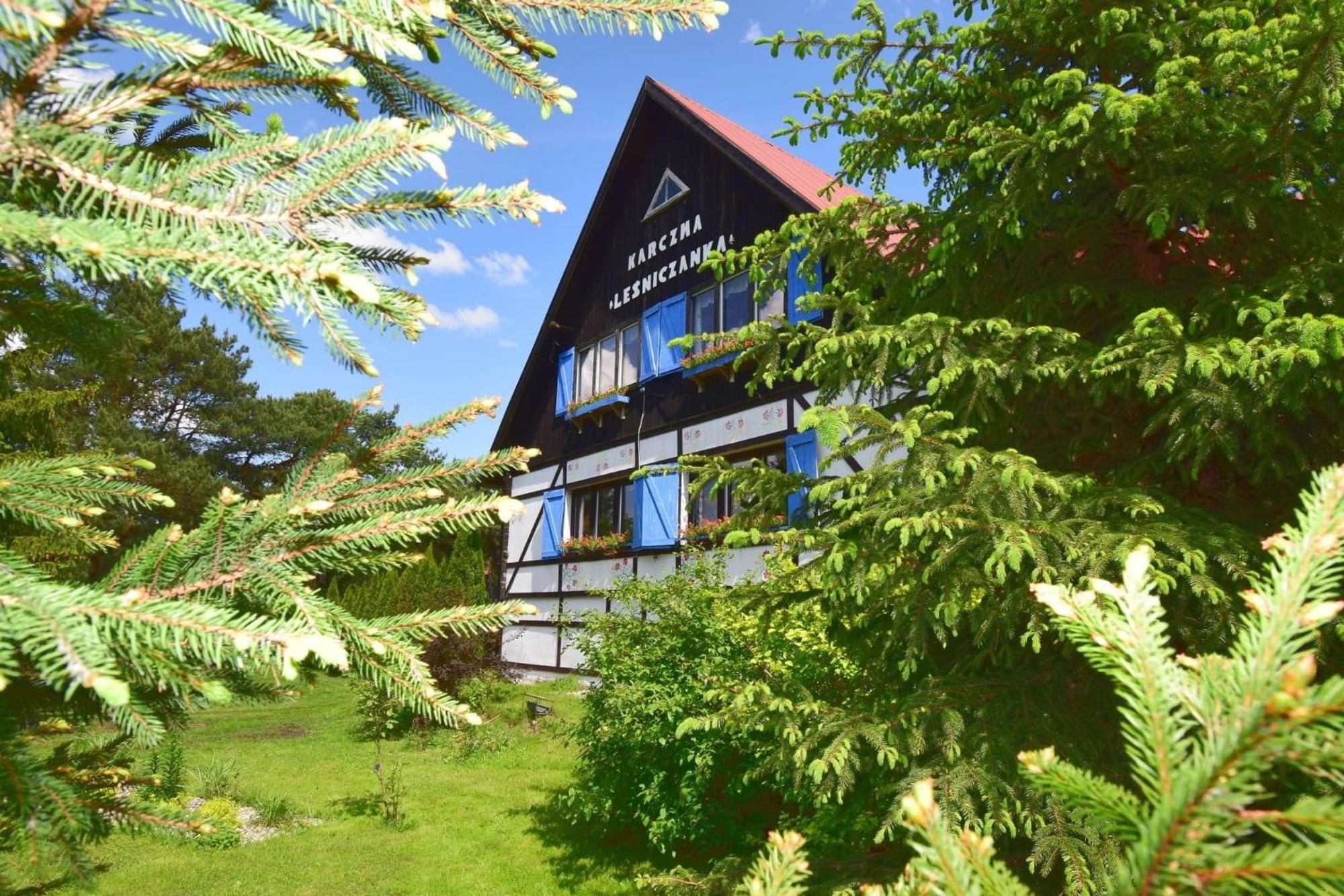 Karczma Lesniczanka Bed & Breakfast Wielbark Ngoại thất bức ảnh